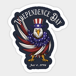 Funny Independence Day Sticker